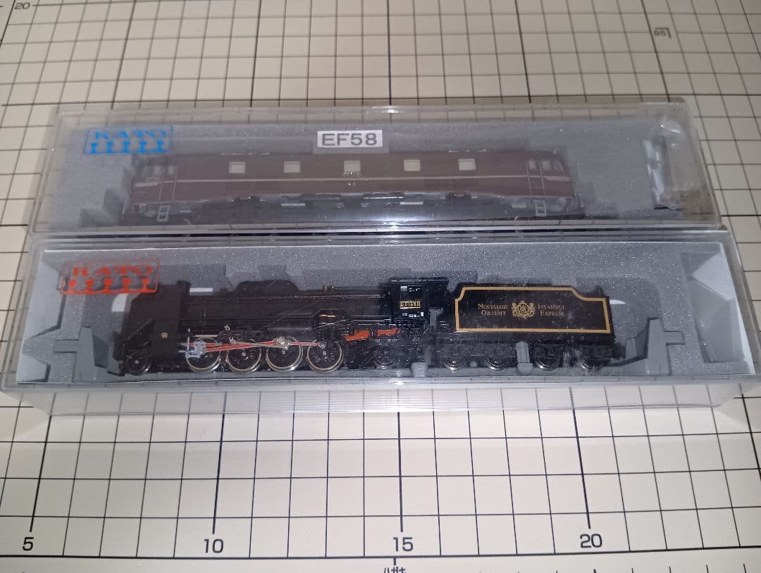 D51 498 オリエントエクスプレス　EF58 61 お召機　2両セット