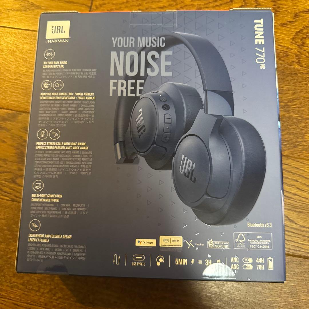 JBL TUNE 770NC ワイヤレスヘッドホン