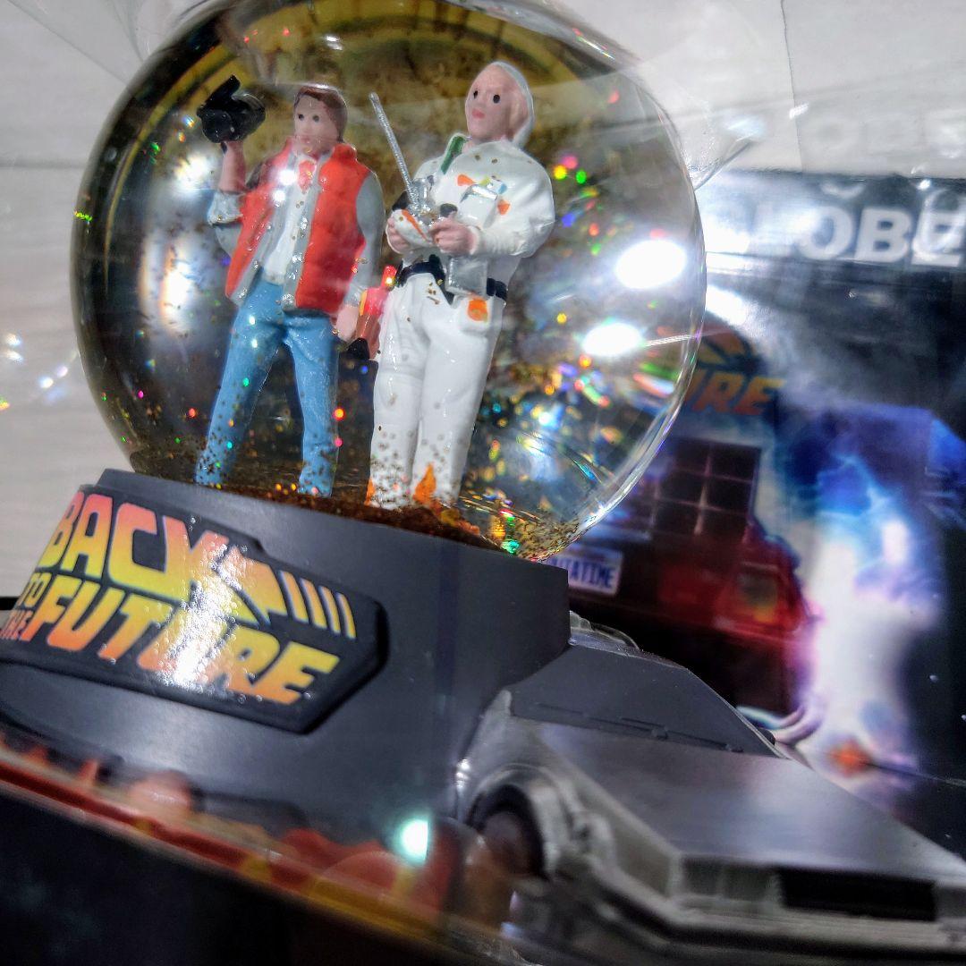 希少 バックトゥザフューチャー スノードーム デロリアン 40周年 ホバーボード