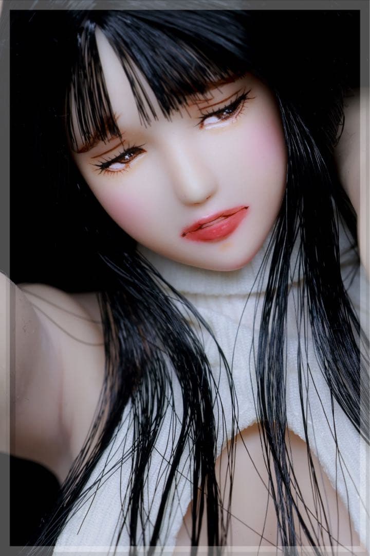 ♪♪ 1/6 　ドール カスタムドールヘッド　1758 艶羽(あでは)　♪♪