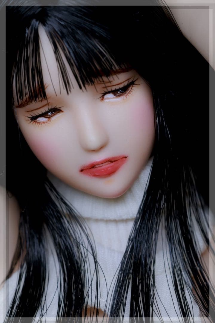 ♪♪ 1/6 　ドール カスタムドールヘッド　1758 艶羽(あでは)　♪♪