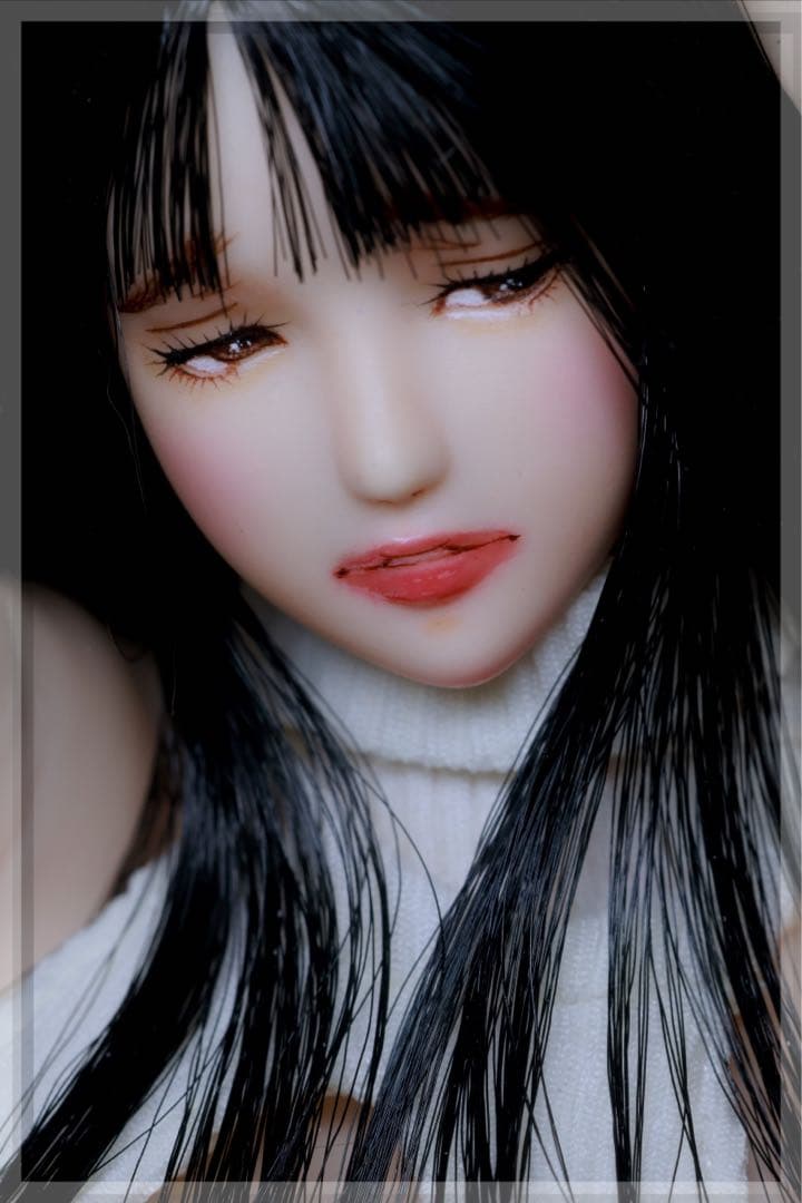 ♪♪ 1/6 　ドール カスタムドールヘッド　1758 艶羽(あでは)　♪♪