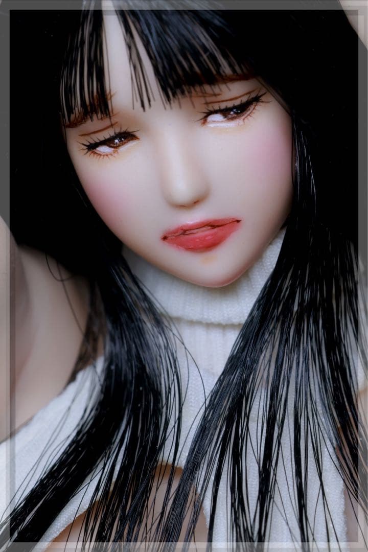 ♪♪ 1/6 　ドール カスタムドールヘッド　1758 艶羽(あでは)　♪♪