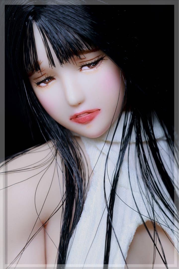 ♪♪ 1/6 　ドール カスタムドールヘッド　1758 艶羽(あでは)　♪♪