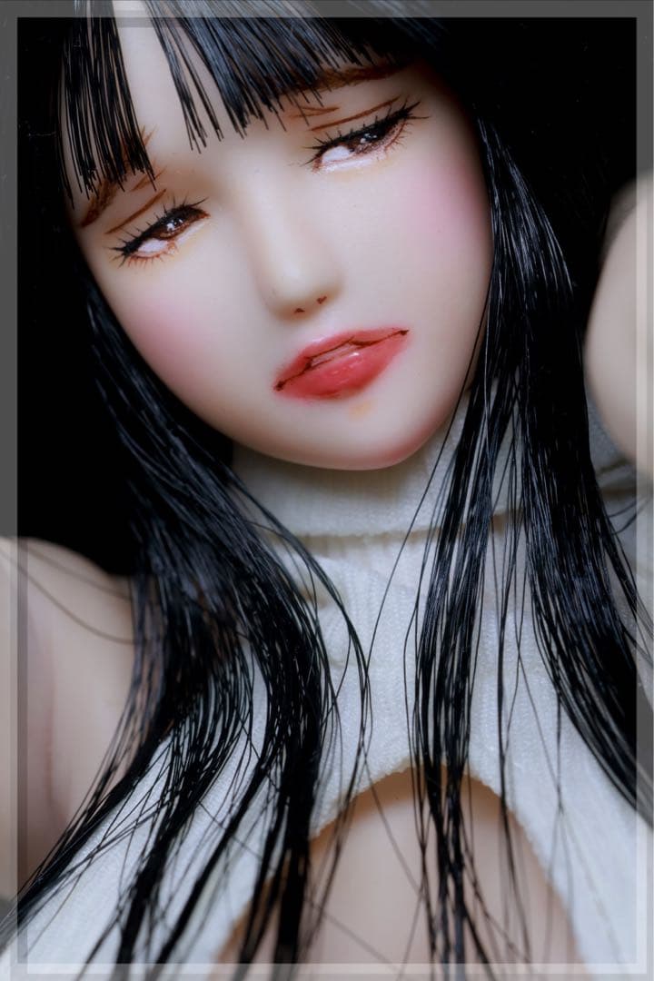 ♪♪ 1/6 　ドール カスタムドールヘッド　1758 艶羽(あでは)　♪♪