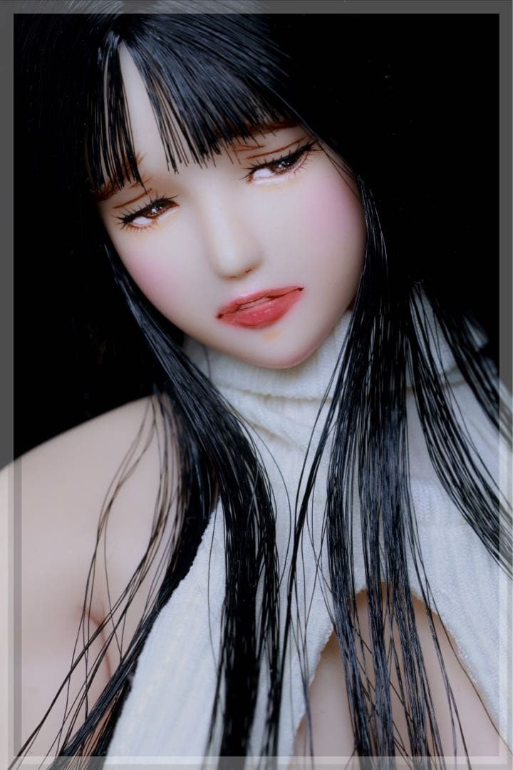 ♪♪ 1/6 　ドール カスタムドールヘッド　1758 艶羽(あでは)　♪♪