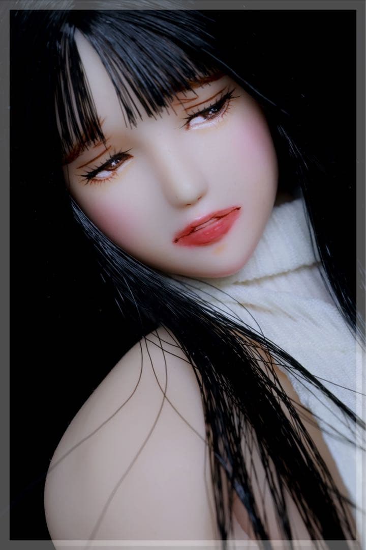 ♪♪ 1/6 　ドール カスタムドールヘッド　1758 艶羽(あでは)　♪♪