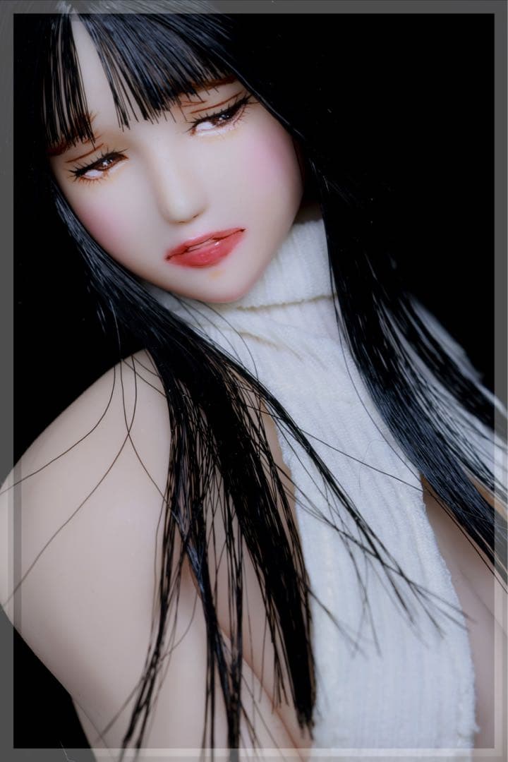 ♪♪ 1/6 　ドール カスタムドールヘッド　1758 艶羽(あでは)　♪♪