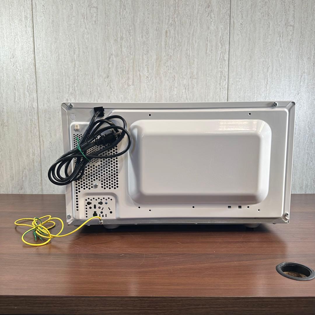 美品 電響社 電子レンジ 18L フラット AFR-G18H 19年製