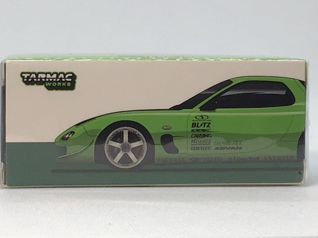 ミニカー TARMAC WORKS 1/64 VERTEX RX-7 FD3S