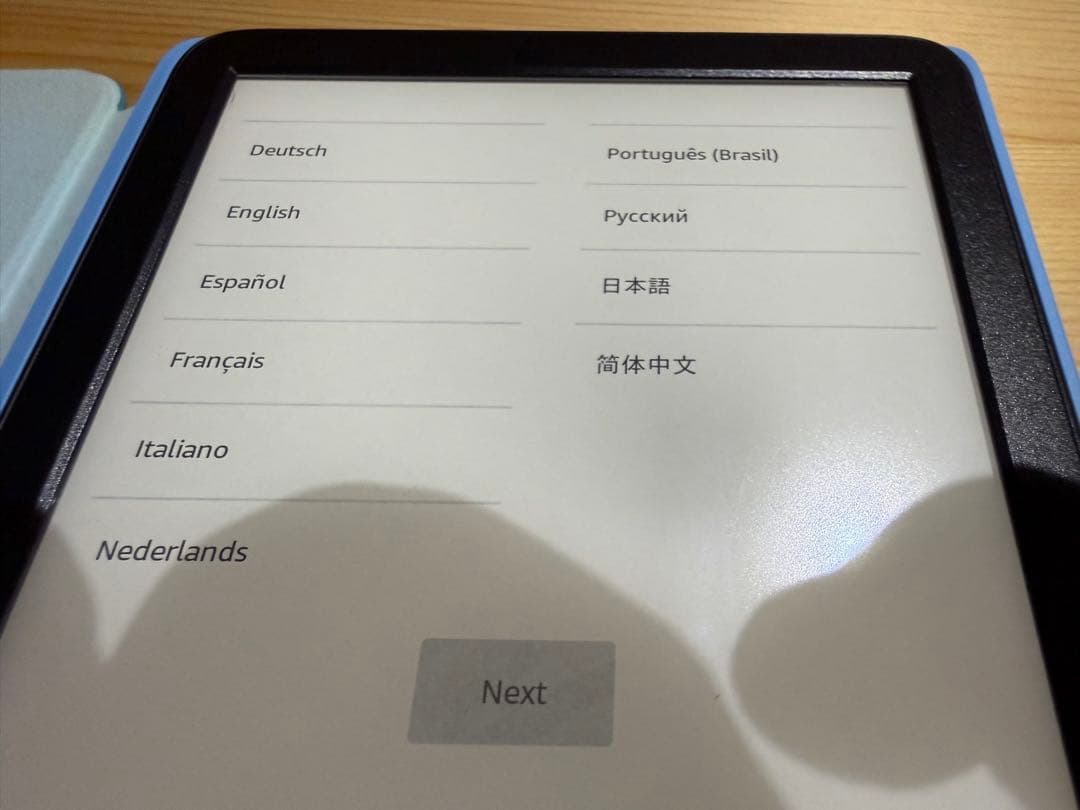 Kindle 11世代 16gb 純正スペースホエールカバー付き