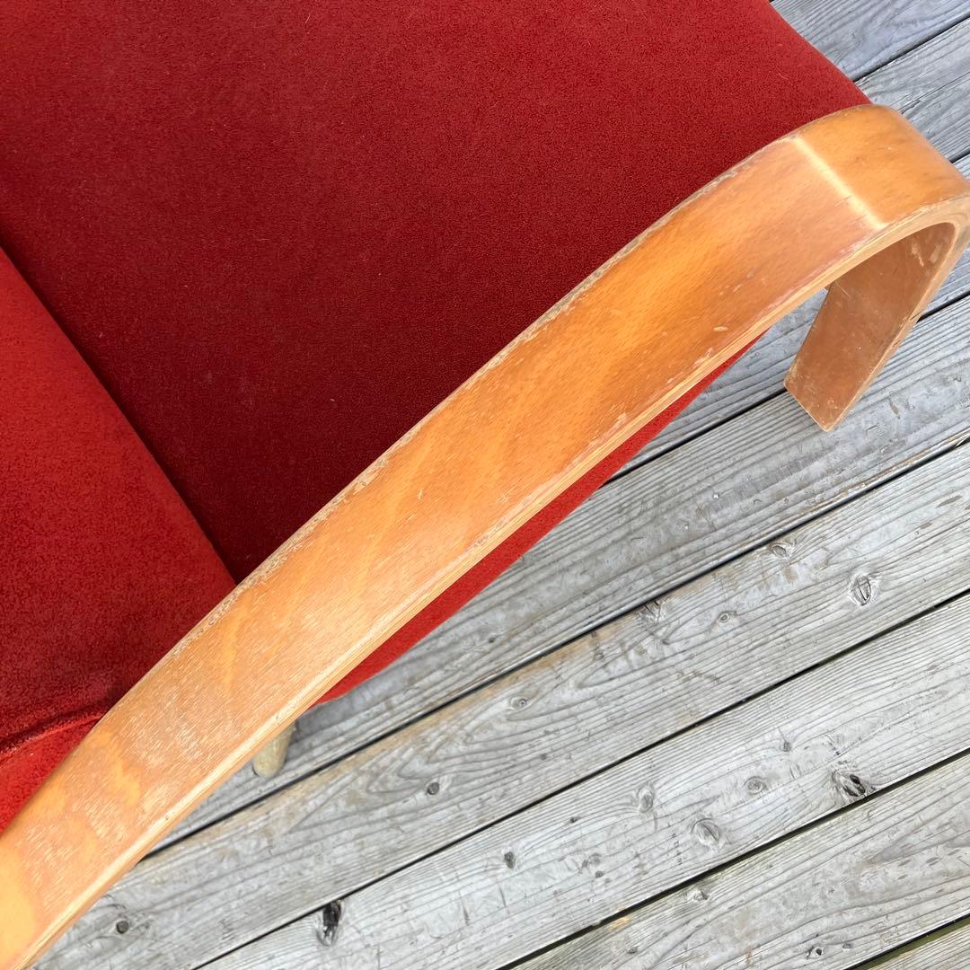 ミッドセンチュリー プライウッド アームチェア 一人掛けソファー ベントウッド