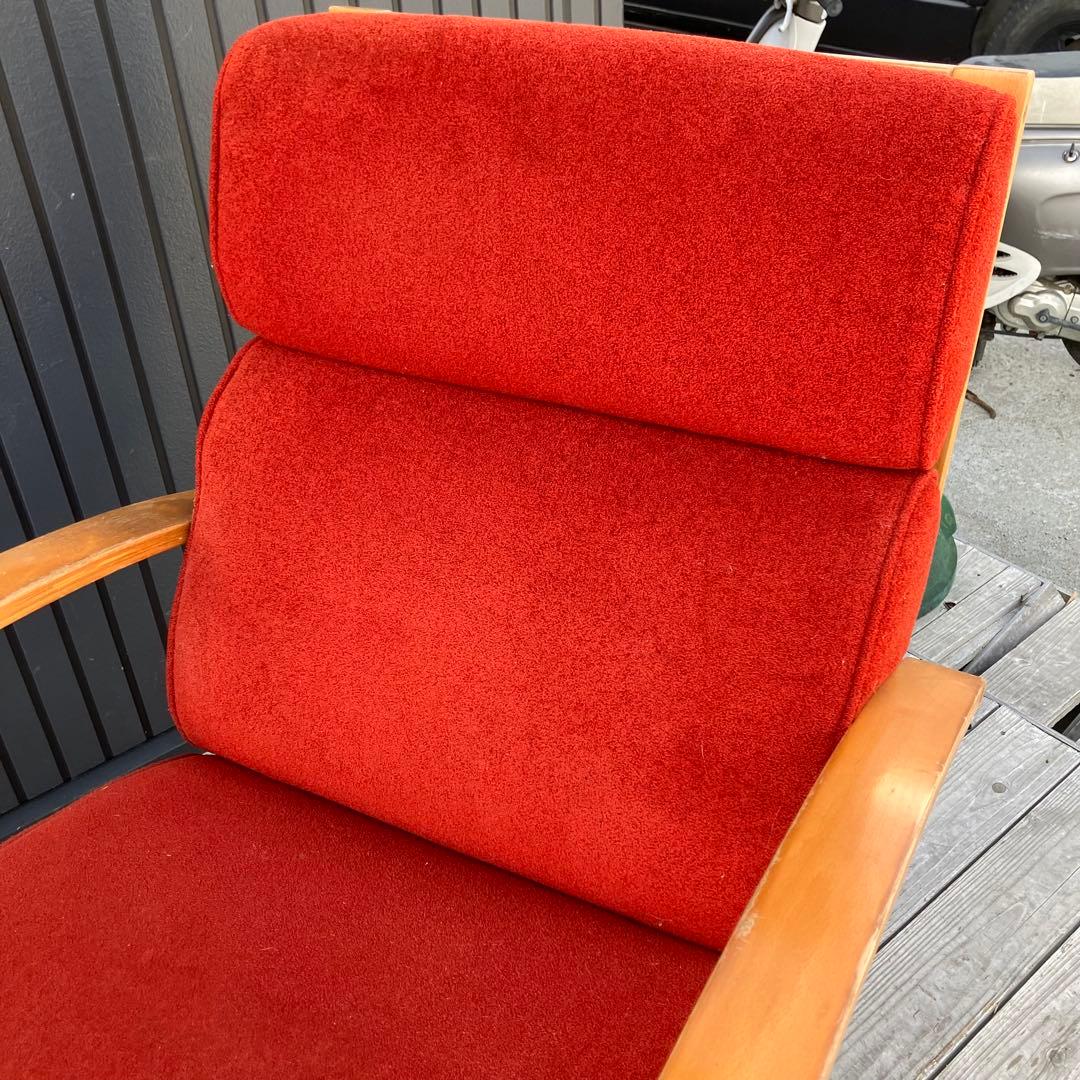 ミッドセンチュリー プライウッド アームチェア 一人掛けソファー ベントウッド