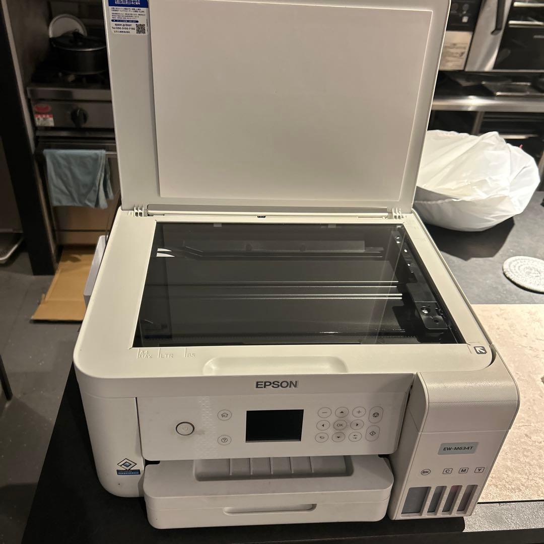 ジャンク　EPSON EW-M634T プリンター・スキャナー・コピー機能搭載