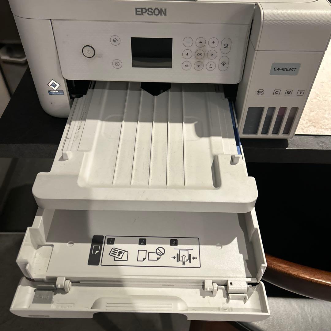 ジャンク　EPSON EW-M634T プリンター・スキャナー・コピー機能搭載