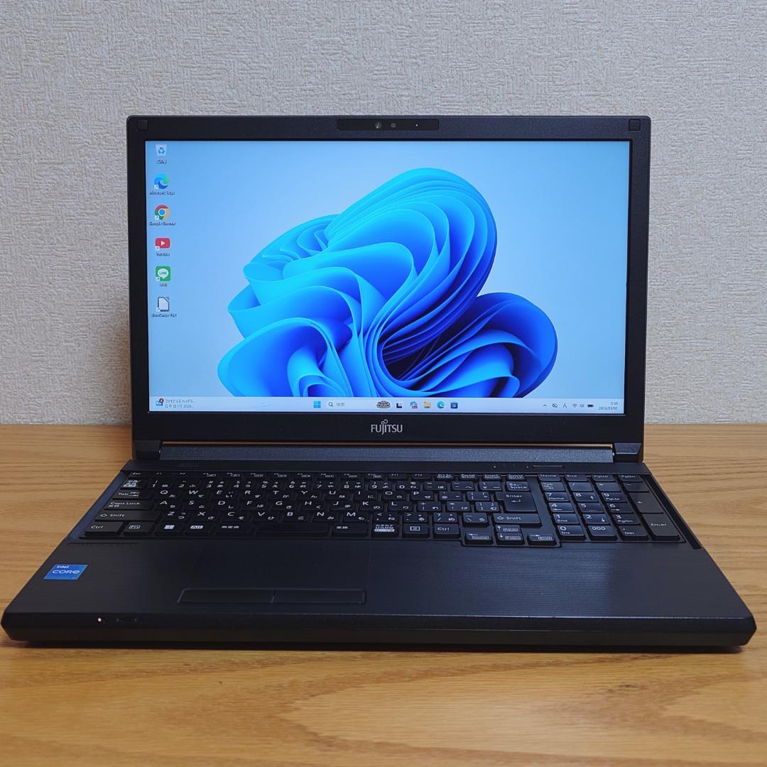 ★2022年製★ 第12世代Corei5 SSD256GB 富士通 H74