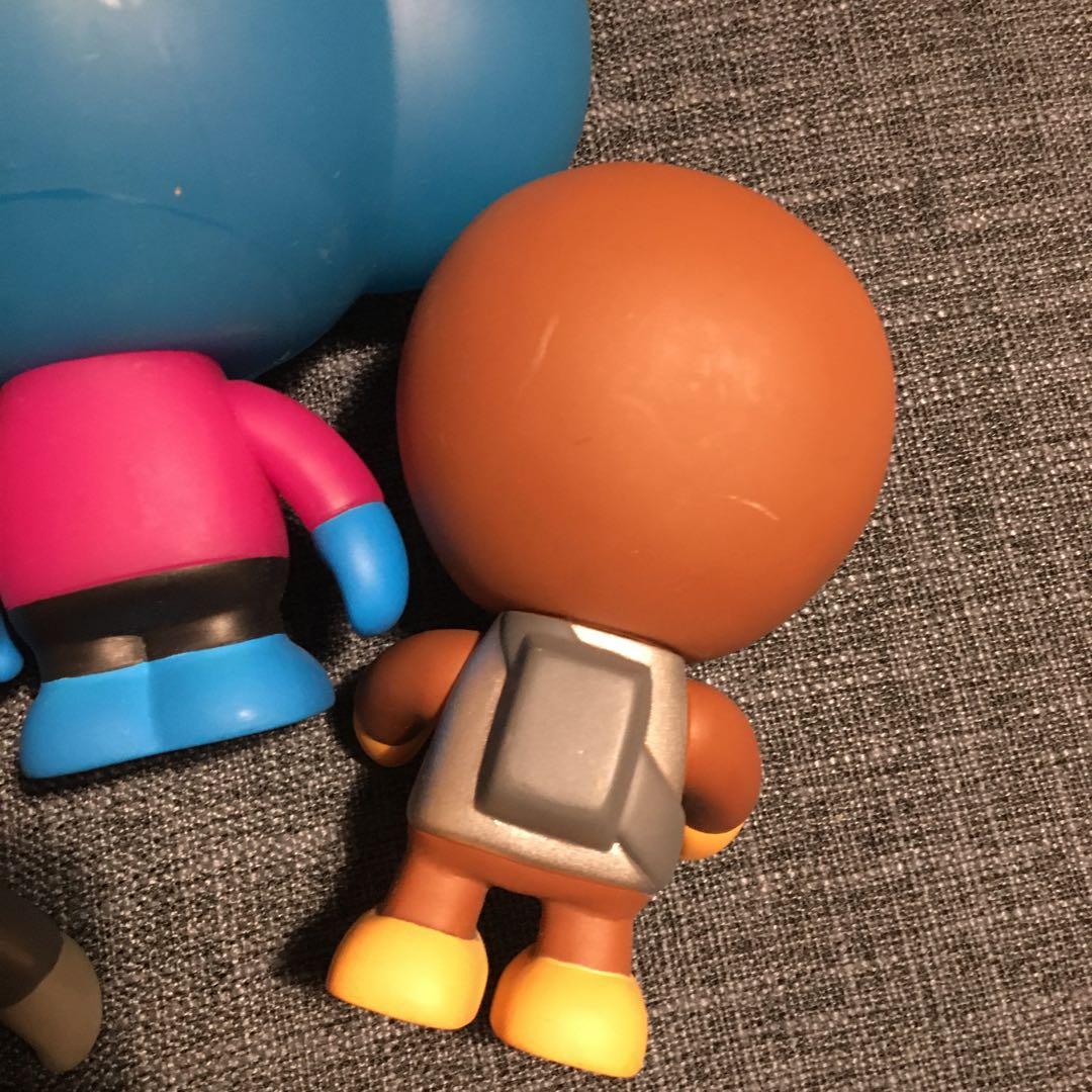 A BATHING APE アベイシングエイプ フィギュア　3個セット