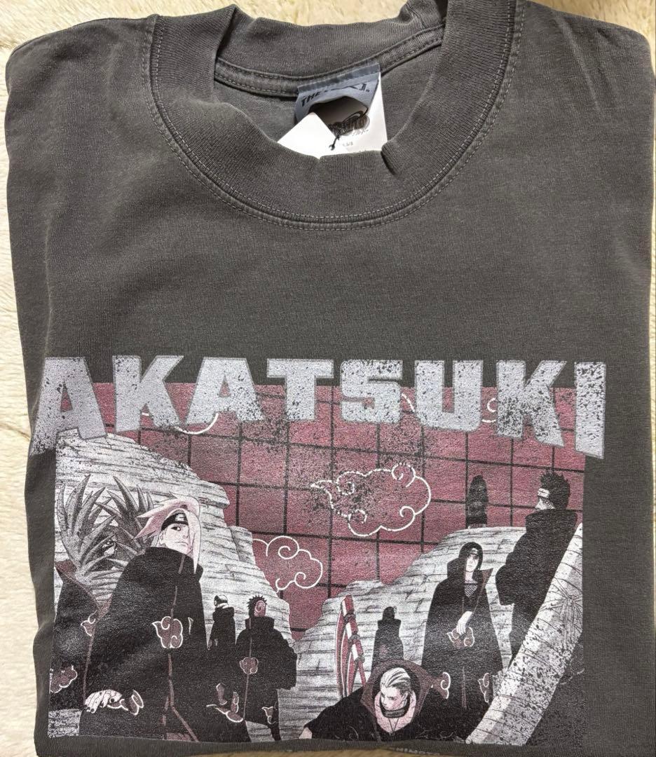 THEジャンプショップ NARUTO ナルト AKATSUKI Tシャツ　XL