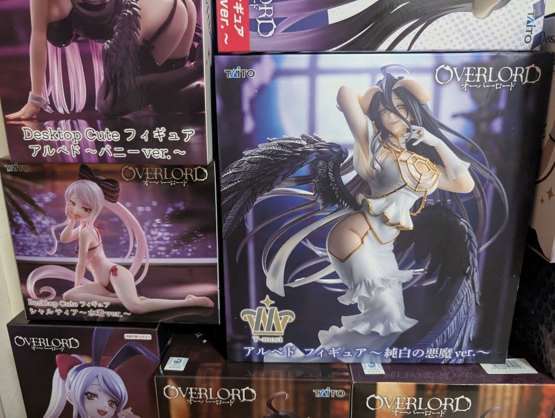 オーバーロード　フィギュアセット　T-most　bicuteバニー シャルティア