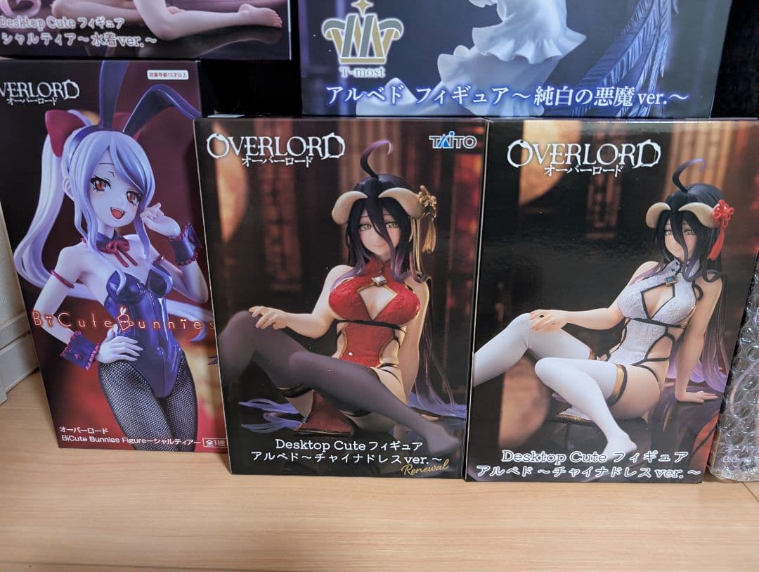 オーバーロード　フィギュアセット　T-most　bicuteバニー シャルティア