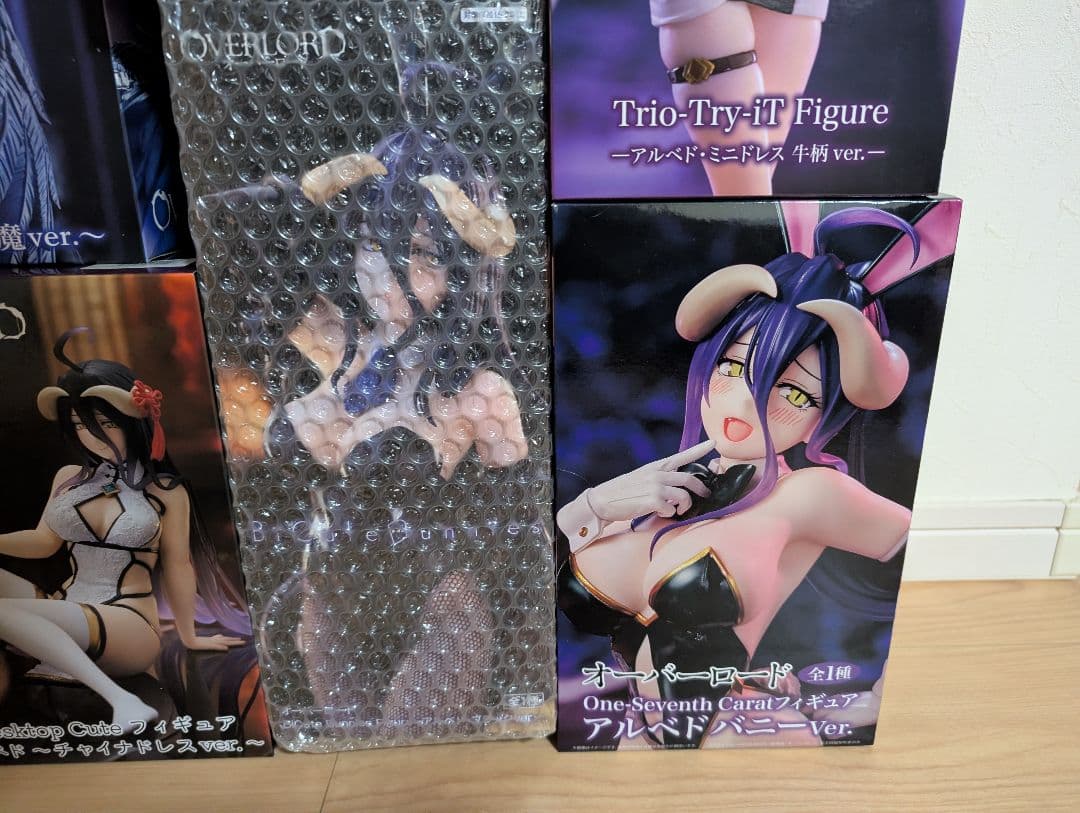 オーバーロード　フィギュアセット　T-most　bicuteバニー シャルティア