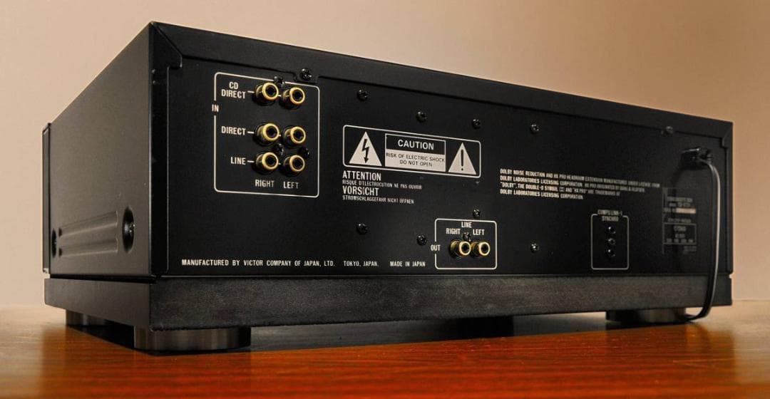 ★3ヘッド上級機を味わう…VICTOR ステレオカセットデッキ TD-V731