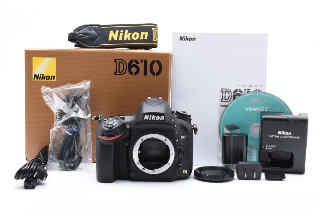 美品⭐Nikon D610 ⭐一眼レフ フルサイズ 入門機 ⭐高速連写 本格機