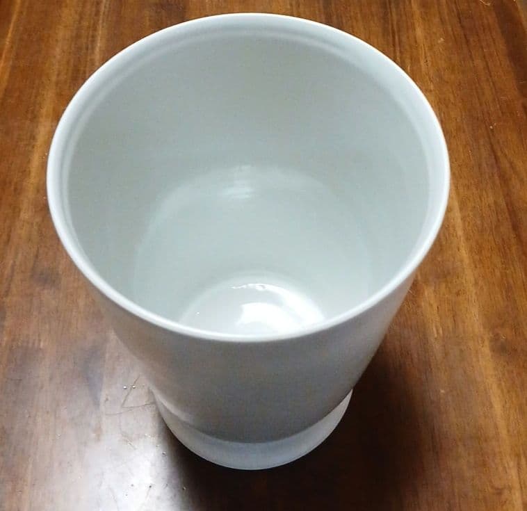 九谷焼 白 生地 花器⑪