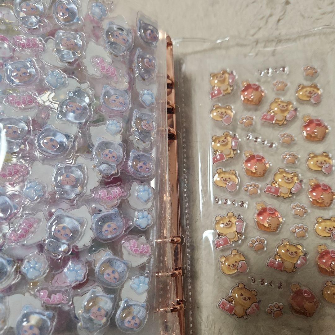 シール帳完成品