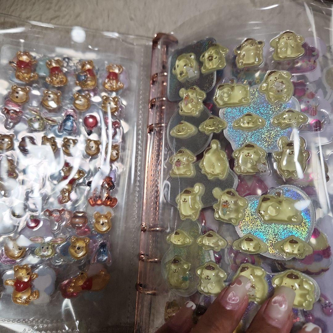 シール帳完成品