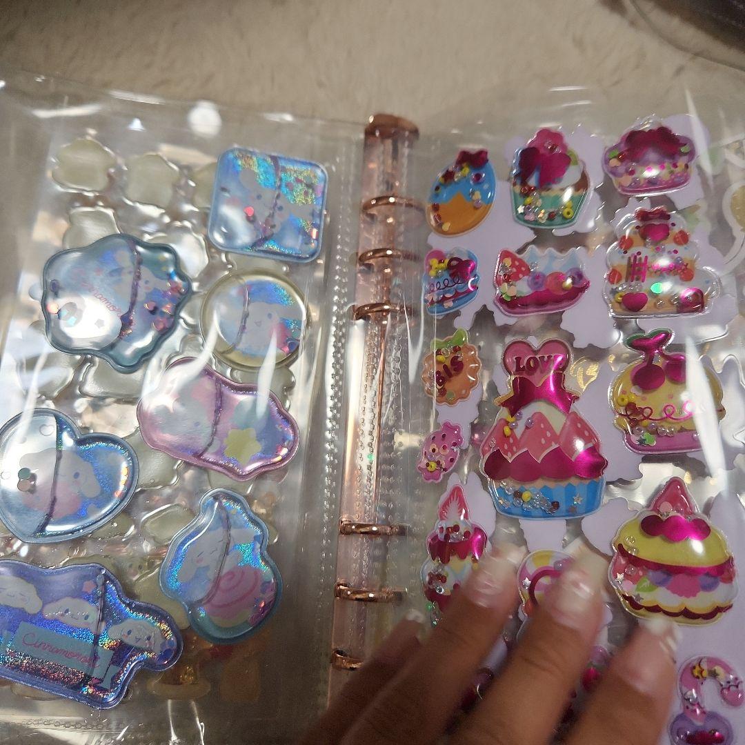 シール帳完成品