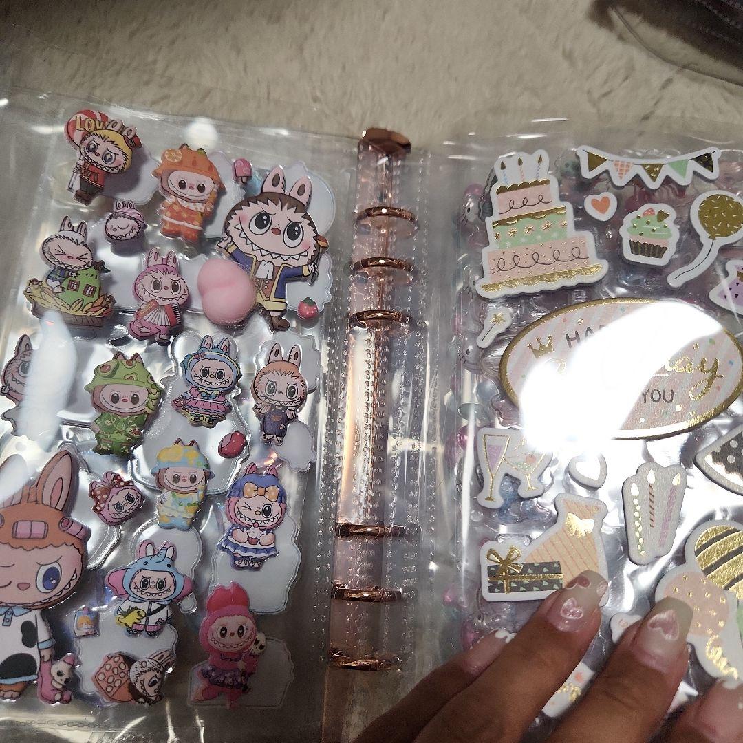 シール帳完成品