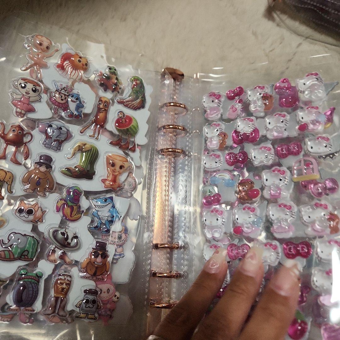 シール帳完成品