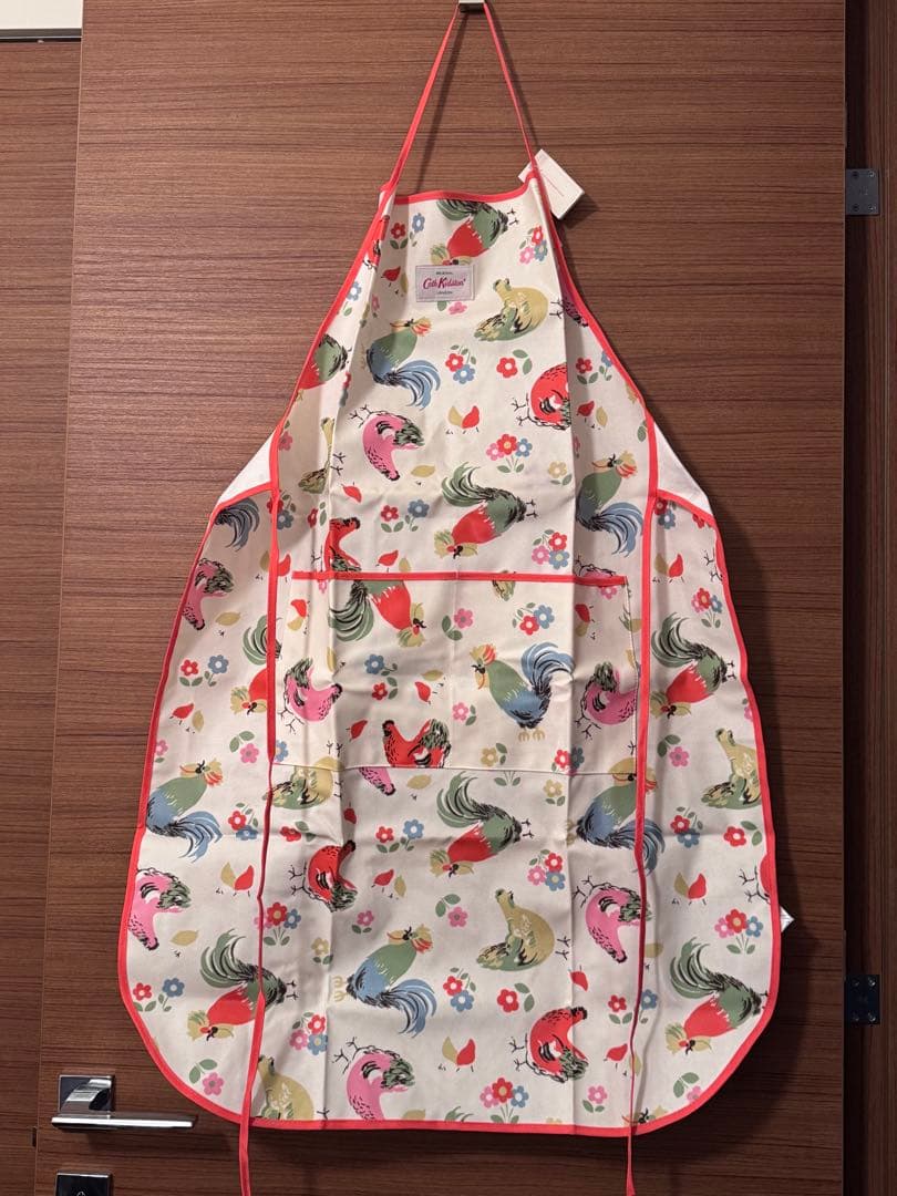 【匿名配送】キャスキッドソンCath Kidston防水エプロン新品タグ付
