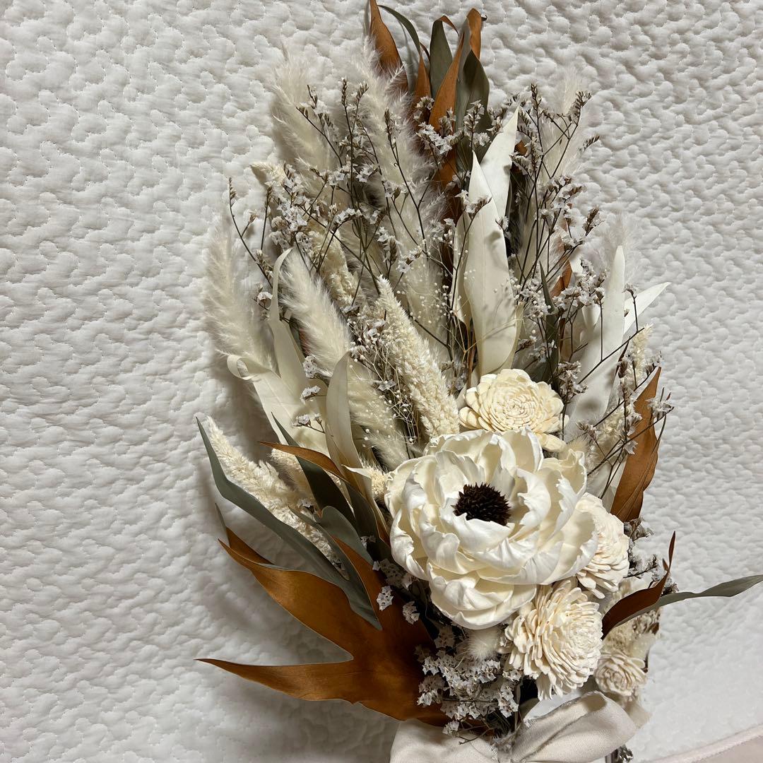 ドライフラワーブーケ ブライダルブーケ