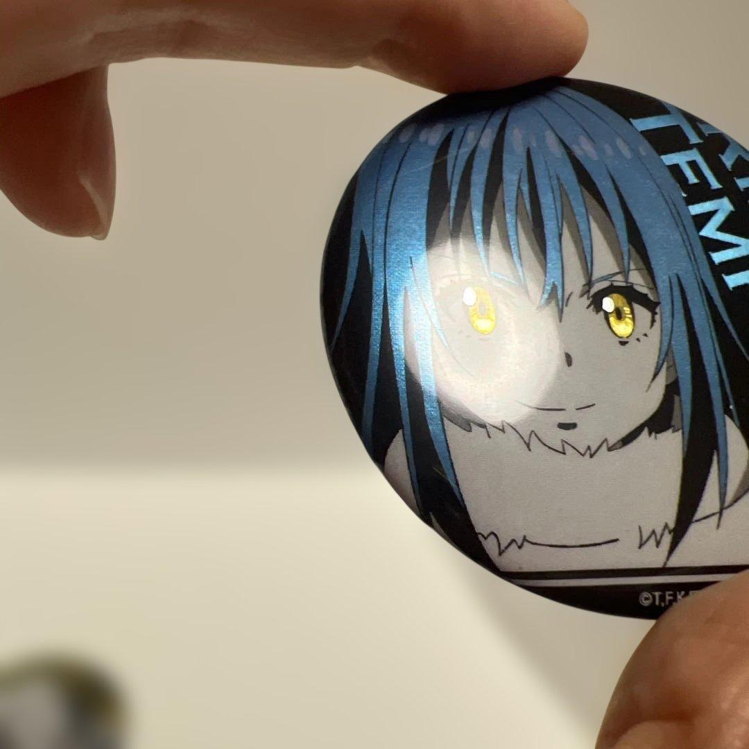転生したらスライムだった件 キラリ缶バッジ リルム　リムル＝テンペスト