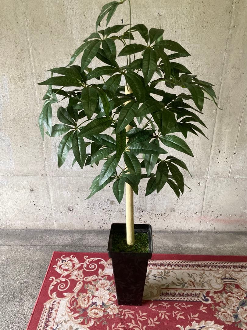 光触媒　人工観葉植物　ウォールグリーン　フェイクグリーン　パキラ12562