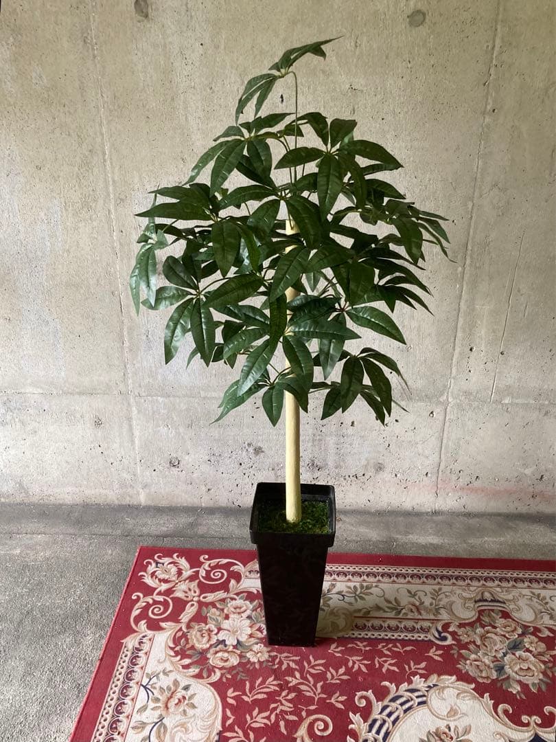 光触媒　人工観葉植物　ウォールグリーン　フェイクグリーン　パキラ12562