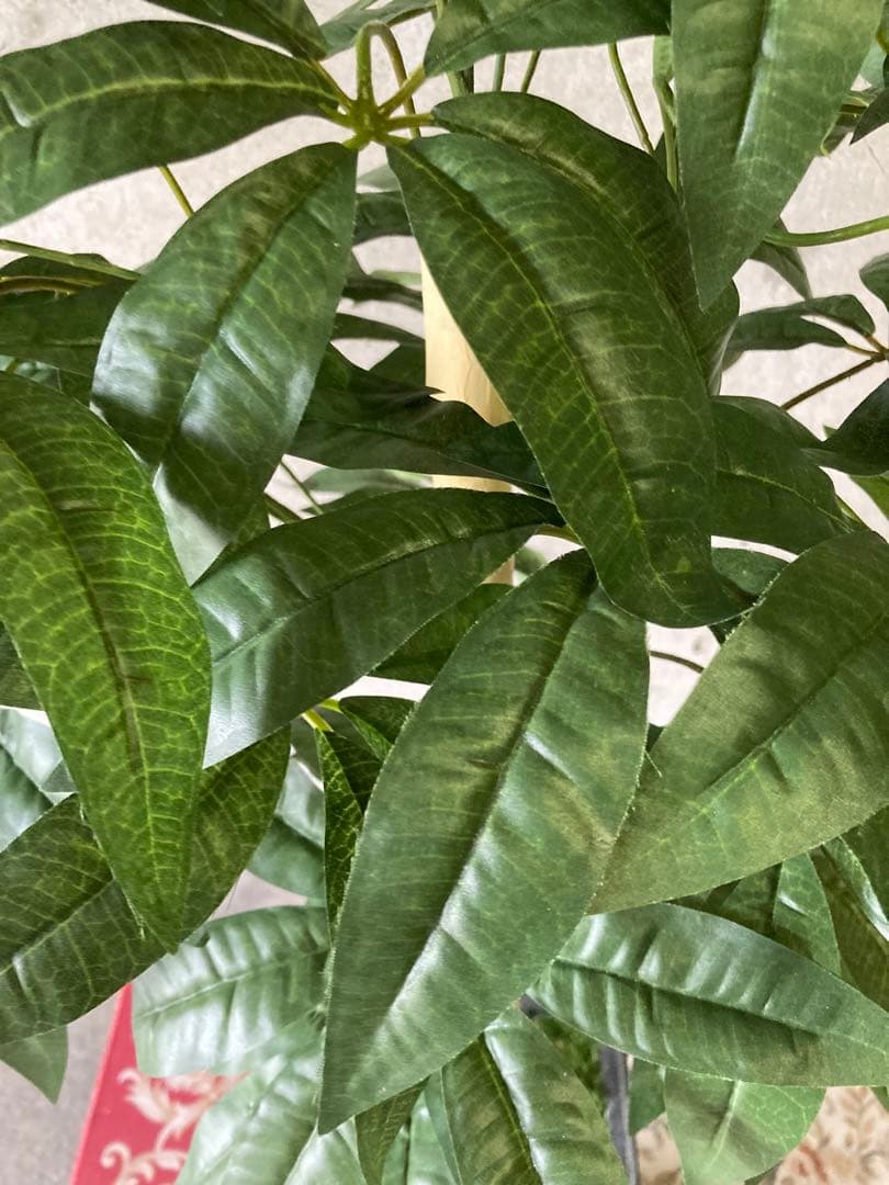 光触媒　人工観葉植物　ウォールグリーン　フェイクグリーン　パキラ12562