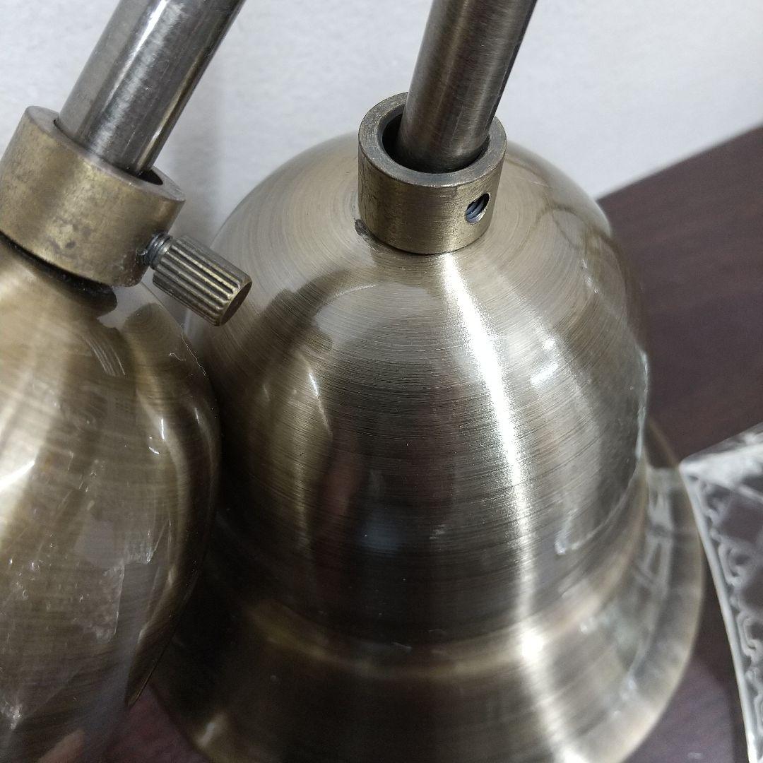 MD2 キューブ ペンダントライト 照明 ガラスシェード 2個セット