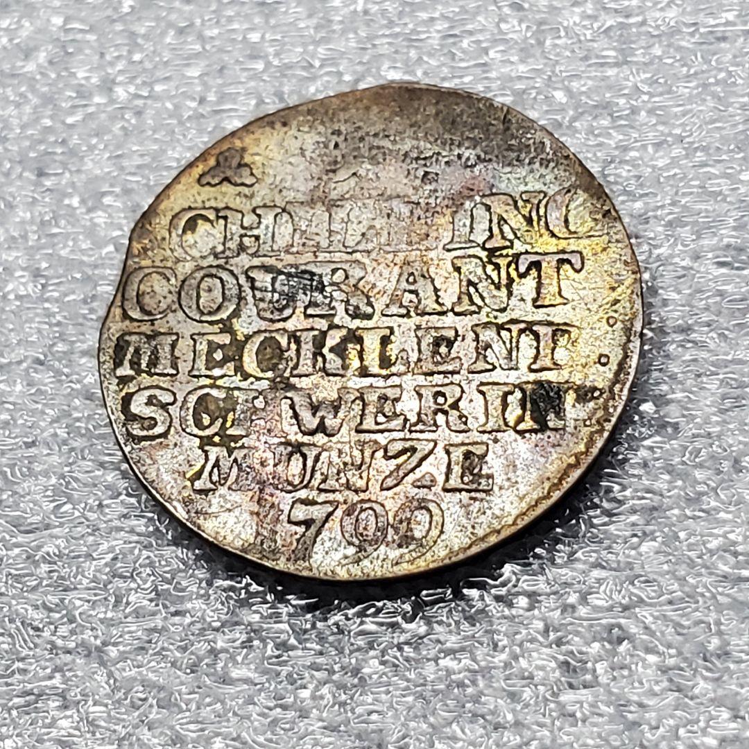 3112.　銀貨　1799年　ドイツ　ドイツ国家　メクレンブルク　ターラー銀貨