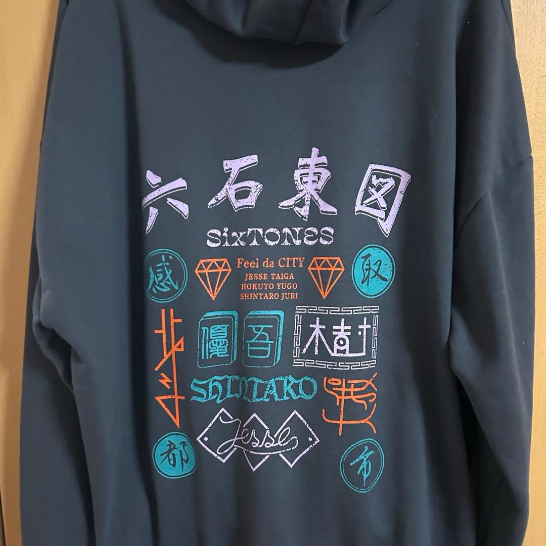 SixTONES FeeldaCITY パーカー 街コン
