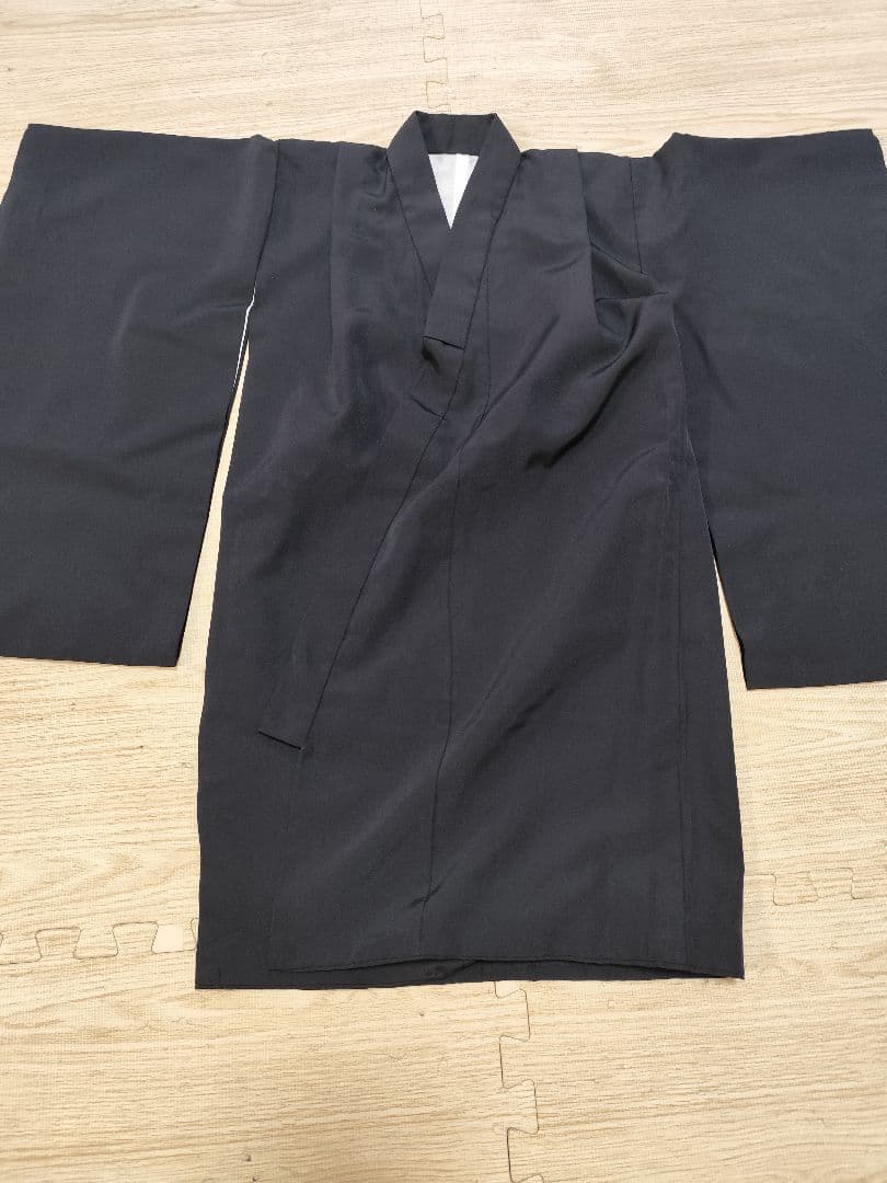 は*ん様 着物セット　黒 　七五三