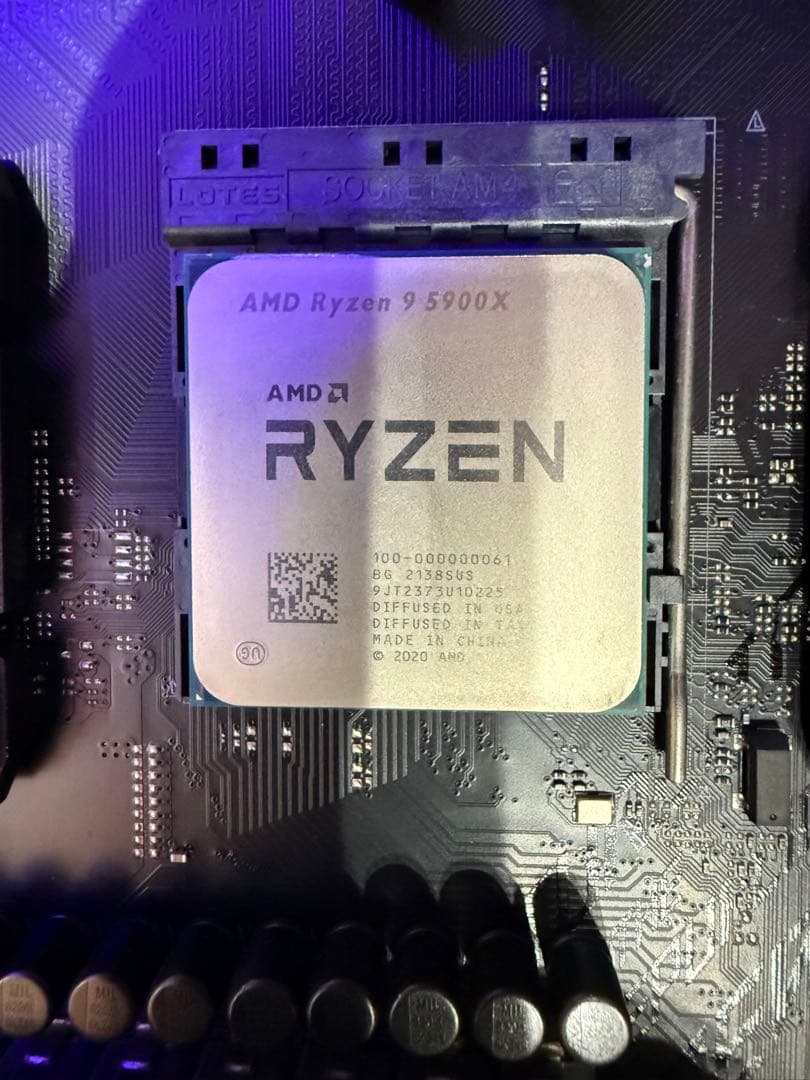 最終値下Ryzen9 5900X ROGX570 メモリ64GBセット