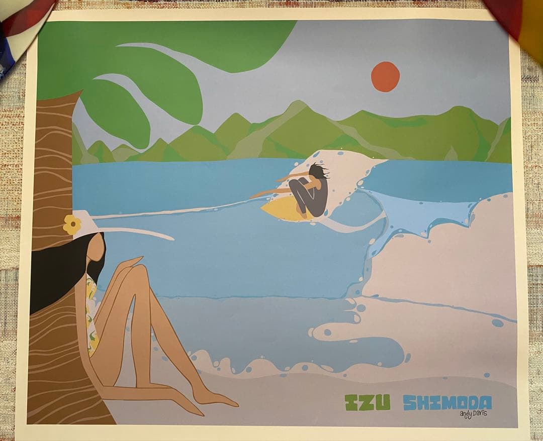 『andy davis』アンディデイビス ポスター2枚セット 他 ステッカー