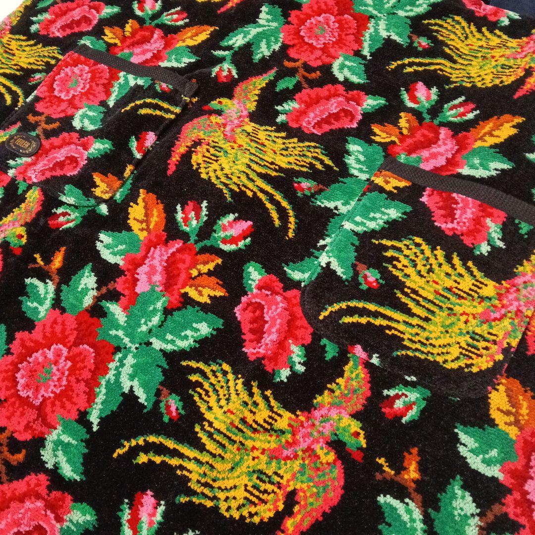 極美品 FEILER フェイラー エプロン パラディス 鳳凰 2ポケット希少