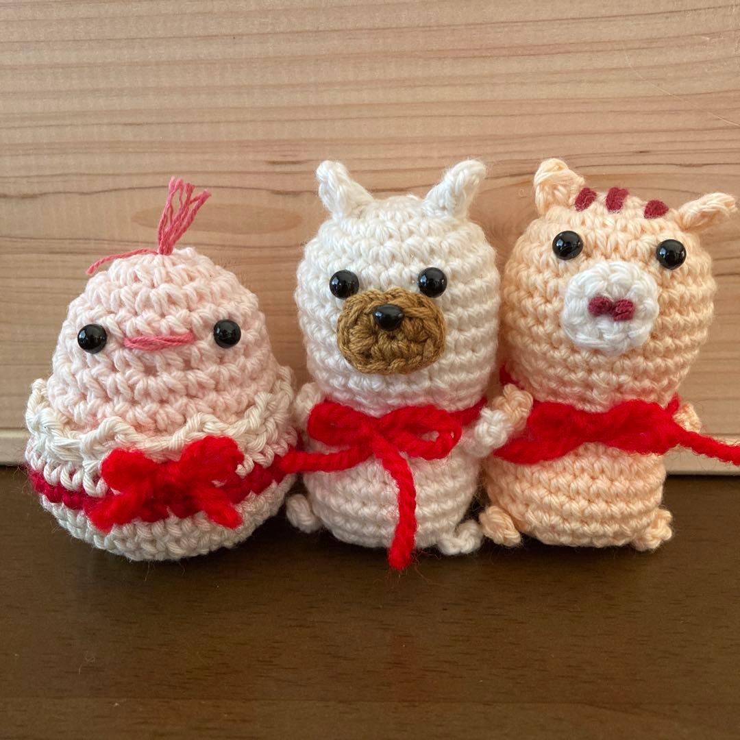 干支　十二支　編みぐるみ　ハンドメイド＊コンパクト便＊