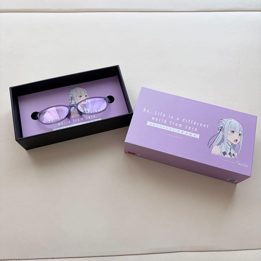Re:ゼロから始める異世界生活 メガネセット（エミリア）
