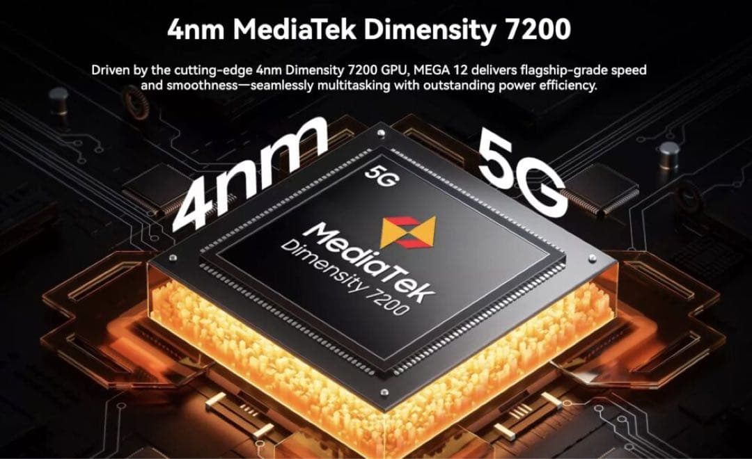 blackview未開封 MEGA 12 5G オレンジ 防水防塵 IP69K