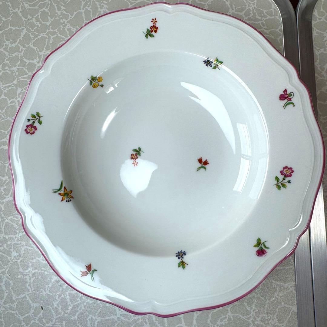 【美品3つ】リチャードジノリ　大皿　深皿　20㎝　小花柄